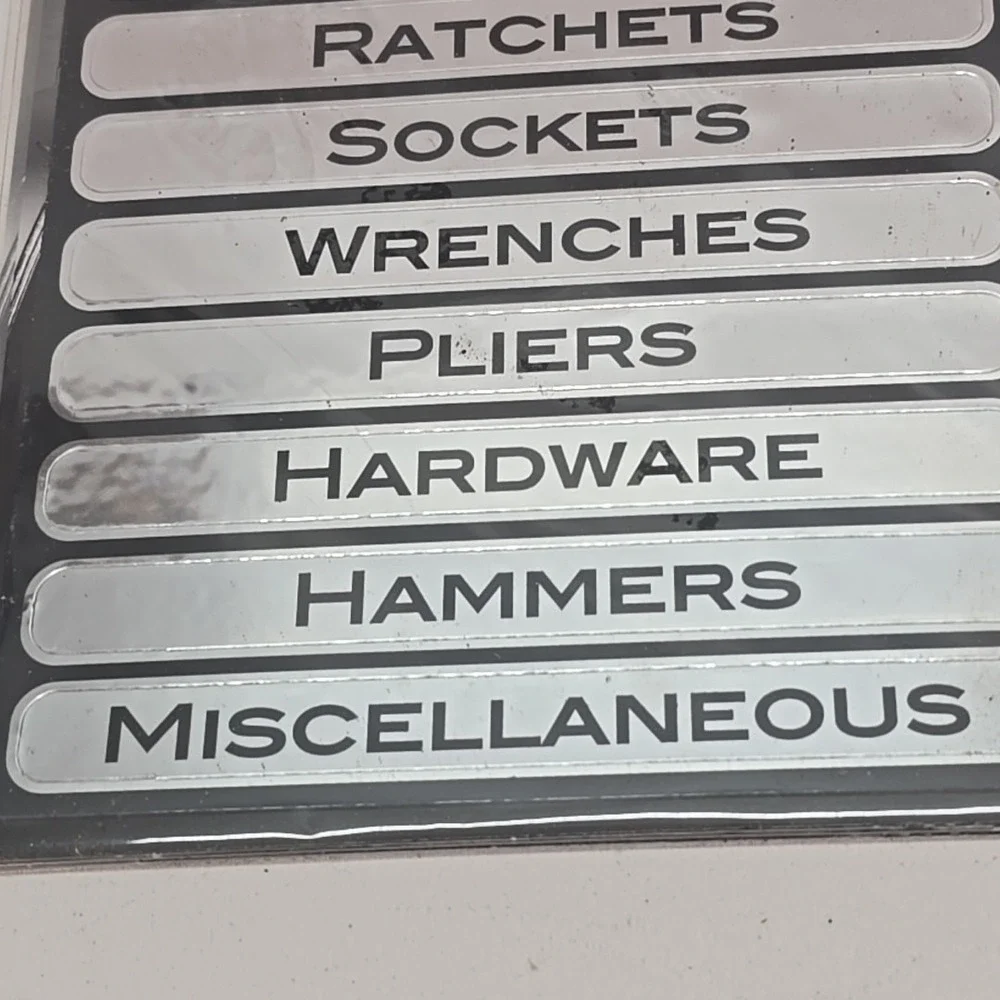 Chroma TS47001 Toolbox‎ Identification Magnets Set, 8-Pack